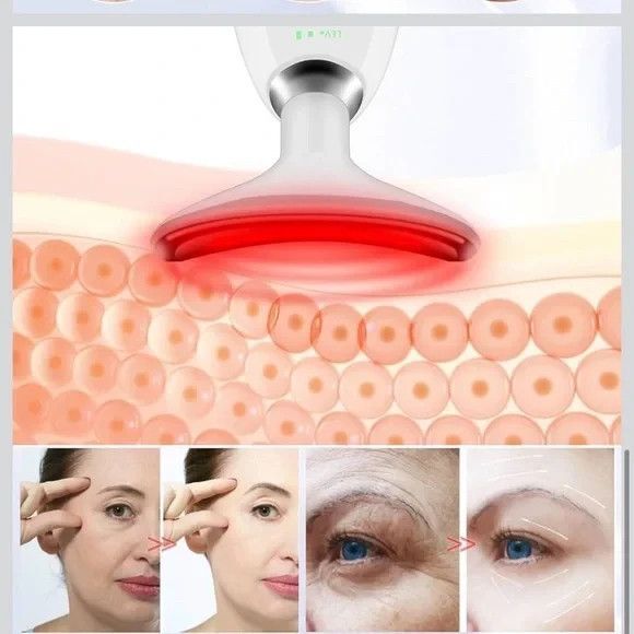 7 Color Beauty Device for Face & Neck – LED Skincare Massage Tool NEW - Picture 5 of 10
